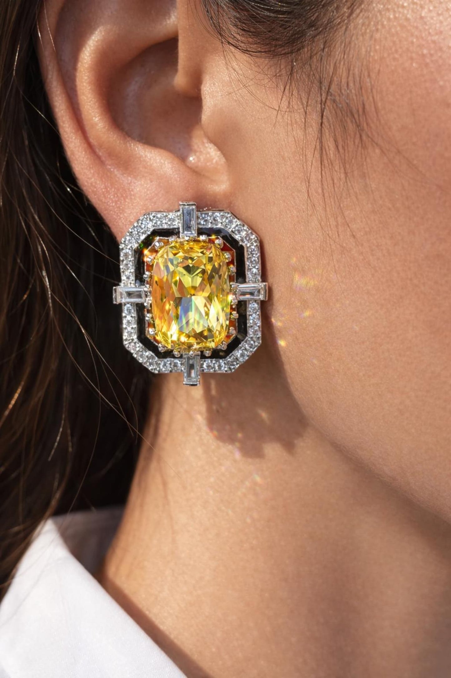 moissanite earrings, diamond earrings, statement earrings, bridal earrings, wedding jewelry, cubic zirconia earrings, luxury earrings, designer earrings, party earrings, cocktail jewelry, gift for her, engagement earrings, trendy earrings, aesthetic jewelry, premium jewelry