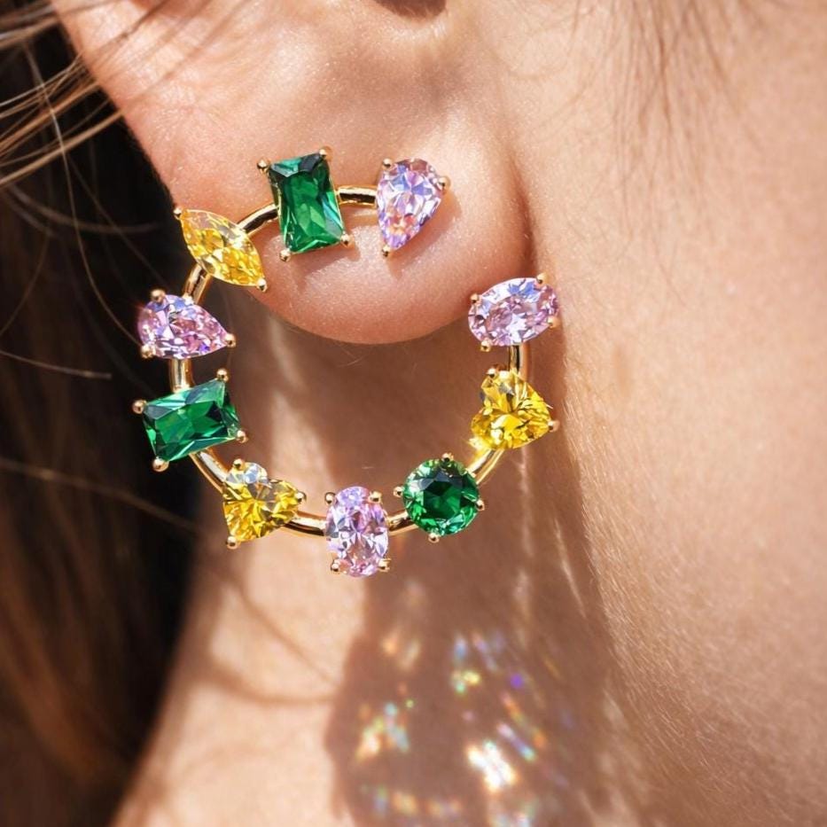 moissanite earrings, diamond earrings, statement earrings, bridal earrings, wedding jewelry, cubic zirconia earrings, luxury earrings, designer earrings, party earrings, cocktail jewelry, gift for her, engagement earrings, trendy earrings, aesthetic jewelry, premium jewelry