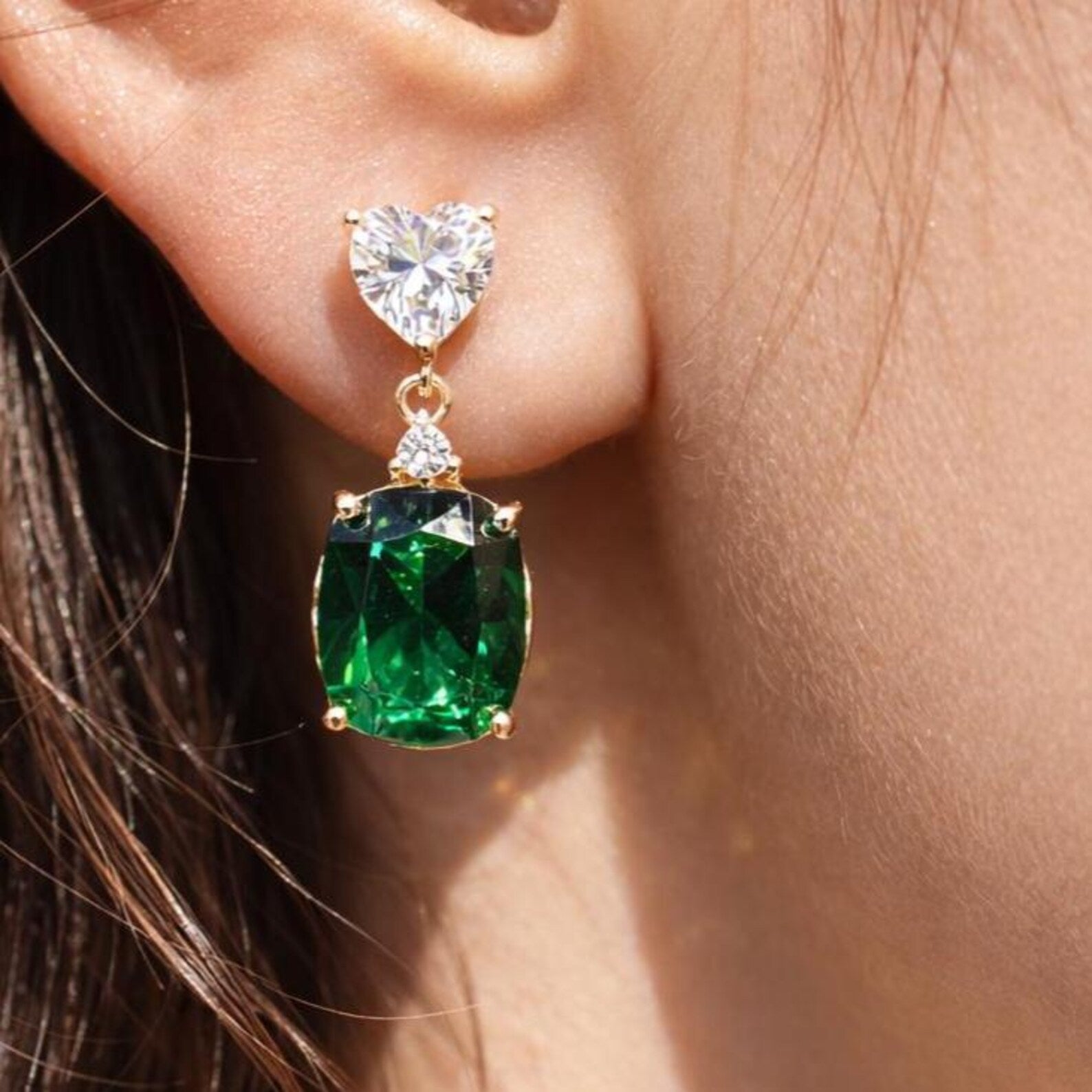 moissanite earrings, diamond earrings, statement earrings, bridal earrings, wedding jewelry, cubic zirconia earrings, luxury earrings, designer earrings, party earrings, cocktail jewelry, gift for her, engagement earrings, trendy earrings, aesthetic jewelry, premium jewelry