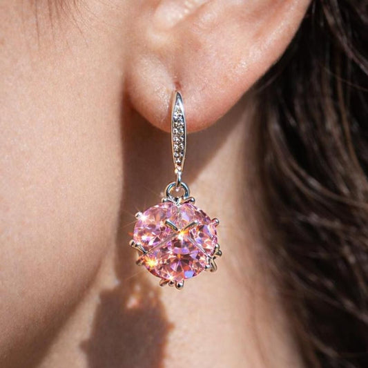 moissanite earrings, diamond earrings, statement earrings, bridal earrings, wedding jewelry, cubic zirconia earrings, luxury earrings, designer earrings, party earrings, cocktail jewelry, gift for her, engagement earrings, trendy earrings, aesthetic jewelry, premium jewelry