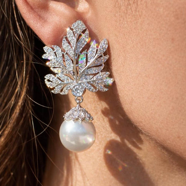 moissanite earrings, diamond earrings, statement earrings, bridal earrings, wedding jewelry, cubic zirconia earrings, luxury earrings, designer earrings, party earrings, cocktail jewelry, gift for her, engagement earrings, trendy earrings, aesthetic jewelry, premium jewelry