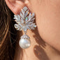 moissanite earrings, diamond earrings, statement earrings, bridal earrings, wedding jewelry, cubic zirconia earrings, luxury earrings, designer earrings, party earrings, cocktail jewelry, gift for her, engagement earrings, trendy earrings, aesthetic jewelry, premium jewelry